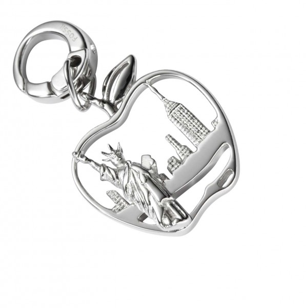 pandora apple charm nyc