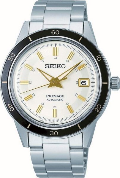 Seiko Herrenuhr analog Automatik mit Metallarmband SRPG03J1