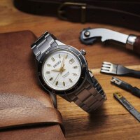Seiko Herrenuhr analog Automatik mit Metallarmband SRPG03J1