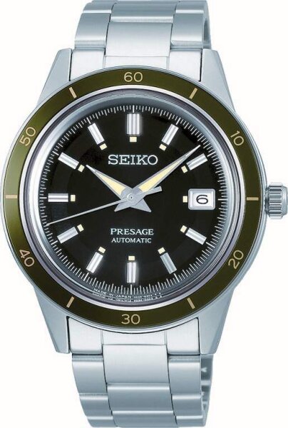 Seiko Herrenuhr analog Automatik mit Metallarmband SRPG07J1