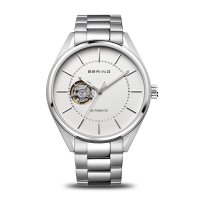 BERING Herrenuhr analog Automatik mit Edelstahlband mit...