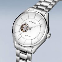 BERING Herrenuhr analog Automatik mit Edelstahlband mit...