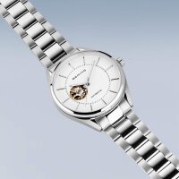 BERING Herrenuhr analog Automatik mit Edelstahlband mit Edelstahlelementen-Armband 16743-704