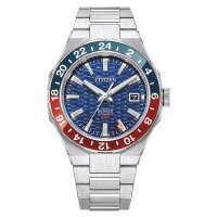 Citizen Herrenuhr Automatik analog mit Edelstahl-Armband...
