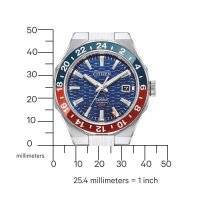 Citizen Herrenuhr Automatik analog mit Edelstahl-Armband NB6030-59L