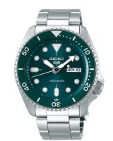 Seiko 5 Sports Armbanduhr Analog Automatik mit Edelstahl...