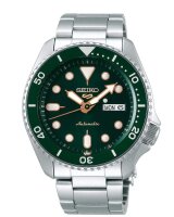 Seiko 5 Sports Armbanduhr Analog Automatik mit Edelstahl...