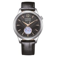 Citizen Herrenuhr Analog Automatik mit Leder-Armband...