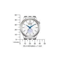 Citizen Herrenuhr Analog Automatik mit Edelstahl-Armband NH9131-73A