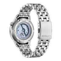 Citizen Herrenuhr Analog Automatik mit Edelstahl-Armband NH9131-73A