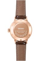 Seiko Damenuhr Presage Analog Automatik mit Leder-Armband...