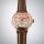 Seiko Damenuhr Presage Analog Automatik mit Leder-Armband SRE014J1