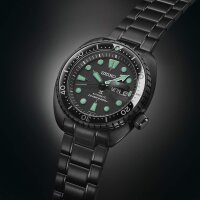 Seiko Herrenuhr Prospex Analog Automatik mit Edelstahl-Armband SRPK43K1