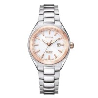 Citizen Damenuhr analog EcoDrive mit Titanarmband EW2616-83A