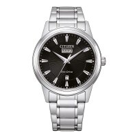 Citizen Herrenuhr Analog Eco-Drive mit Edelstahl-Armband...