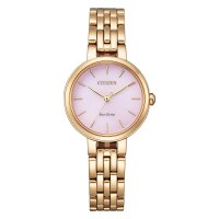 Citizen Damenuhr analog EcoDrive mit Edelstahlarmband...