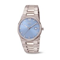 Boccia Herrenuhr Classic analog Quarz mit Titanarmband...