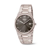 Boccia Herrenuhr Classic analog Quarz mit Titanarmband...