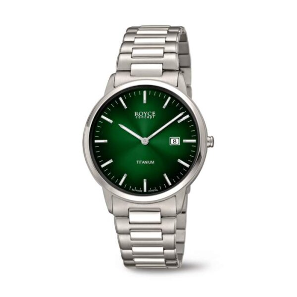 Boccia Herrenuhr Royce analog Quarz mit Titanarmband 3658-01