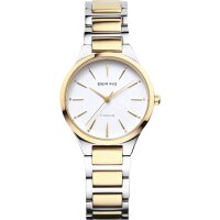 BERING Damenuhr Titanium Analog Quarz 15630-701