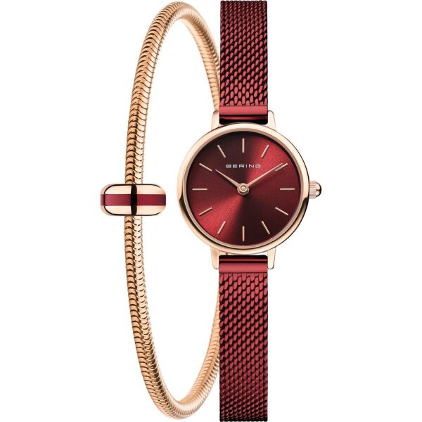 BERING Geschenkset Uhr und Charmarmband 11022-363-Lovely-5-GWP