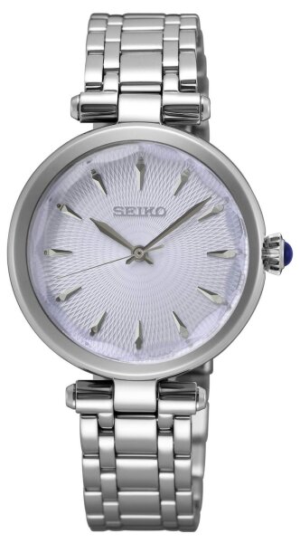Seiko Damen-Armbanduhr Analog Quarz mit Edelstahl Armband SRZ553P1