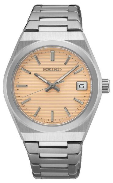 Seiko Damen-Armbanduhr Analog Quarz mit Edelstahl Armband SUR577P1