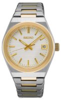 Seiko Armbanduhr Analog Quarz mit Edelstahl Armband SUR578P1