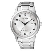 Citizen Herrenuhr Analog Eco-Drive mit Edelstahl-Armband...