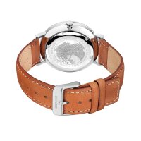 BERING Herrenuhr analog Solar mit Kalbsleder-Armband 15439-508