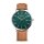 BERING Herrenuhr analog Solar mit Kalbsleder-Armband 15439-508
