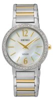 Seiko Damen-Armbanduhr Analog Automatik mit Edelstahl Armband SUP469P1