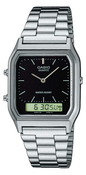 Casio Klassische Herren Uhr AQ-230A-1DMQYES Retro