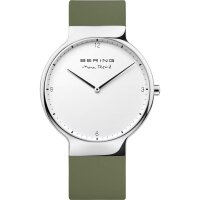 BERING Uhr by Max René Silikonband olivgrün...