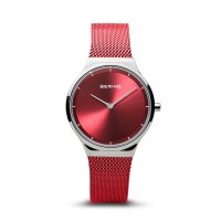 BERING Armbanduhr analog Quarz mit Mesh-Band 12131-303