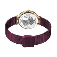 BERING Damenuhr analog Quarzwerk mit Edelstahl...