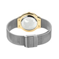 BERING Damenuhr analog Quarz mit Milanaise-Armband 12131-010