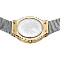 BERING Damenuhr analog Quarz mit Milanaise-Armband 12131-010