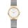 BERING Damenuhr analog Quarz mit Milanaise-Armband 12131-010