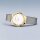 BERING Damenuhr analog Quarz mit Milanaise-Armband 12131-010