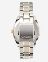Seiko Herrenuhr Classique Analog Quarz mit Titan-Armband SUR377P1