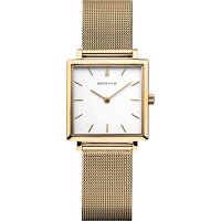 BERING Damenuhr analog Quarz mit Milanaise-Armband 18226-334