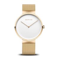 BERING Armbanduhr analog Quarz mit Milanaise-Armband...