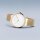 BERING Armbanduhr analog Quarz mit Milanaise-Armband 14539-334