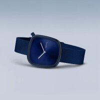 BERING Damenuhr analog Quarz mit Nato-Armband 18034-397