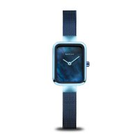 BERING Damenuhr analog Quarz mit Milanaise-Armband 14520-398