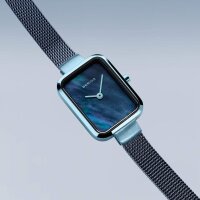 BERING Damenuhr analog Quarz mit Milanaise-Armband 14520-398