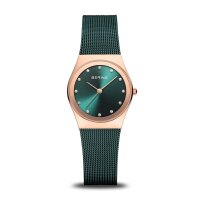 BERING Damenuhr analog Quarz mit Milanaise-Armband 12927-868