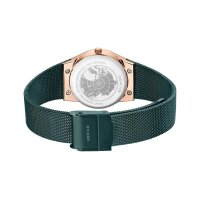 BERING Damenuhr analog Quarz mit Milanaise-Armband 12927-868