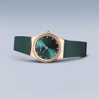BERING Damenuhr analog Quarz mit Milanaise-Armband 12927-868